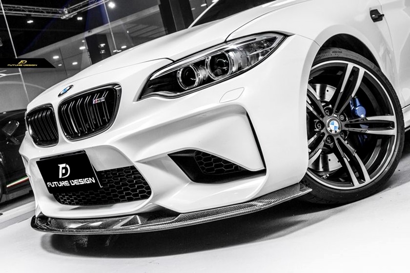F87 M2 - MTC style Carbon Front Lip Spoiler 04